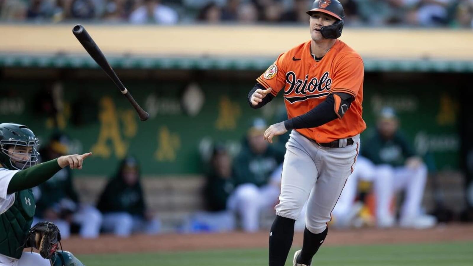 Home Run By Baltimore Orioles&#39; Austin Hays Goes Viral For Getting Stuck in Foul Pole