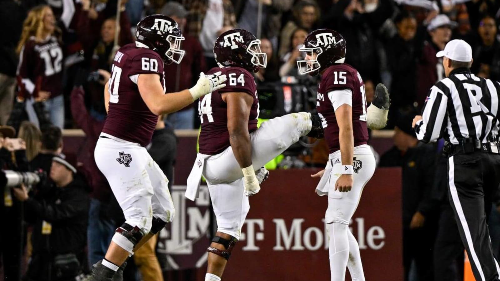 Aggies OL Layden Robinson &#39;Happy&#39; to Return for Senior Season