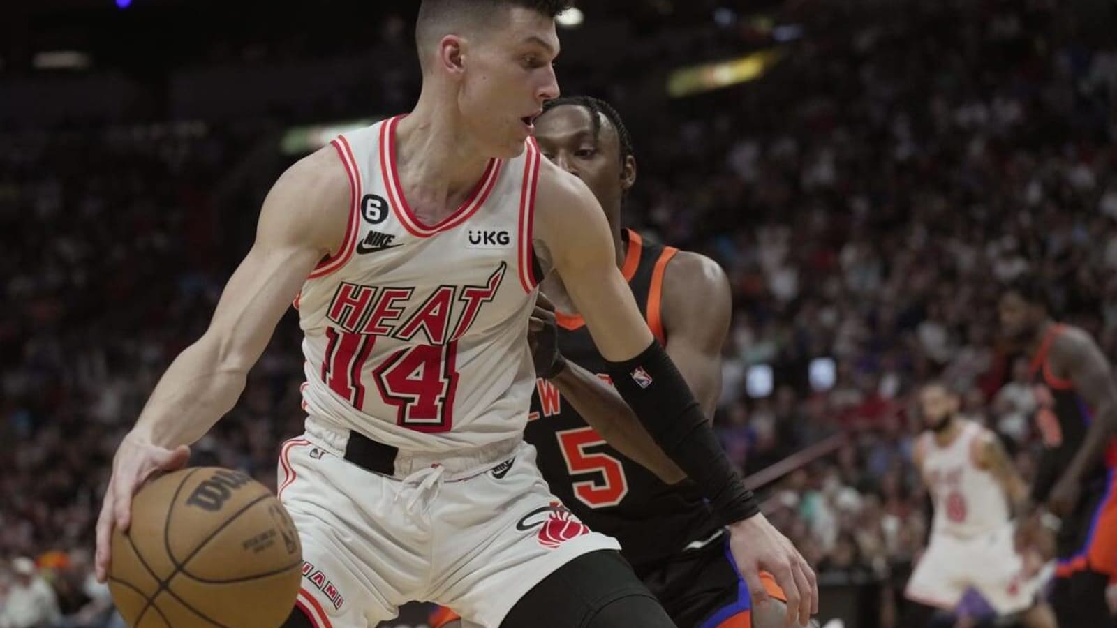 Miami Heat&#39;s Tyler Herro Takes A Dig At Officiating Against Knicks Via Twitter