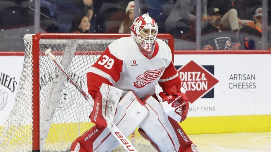 Cam Talbot Emerging as the Red Wings’ Early-Season Starter Over John Gibson