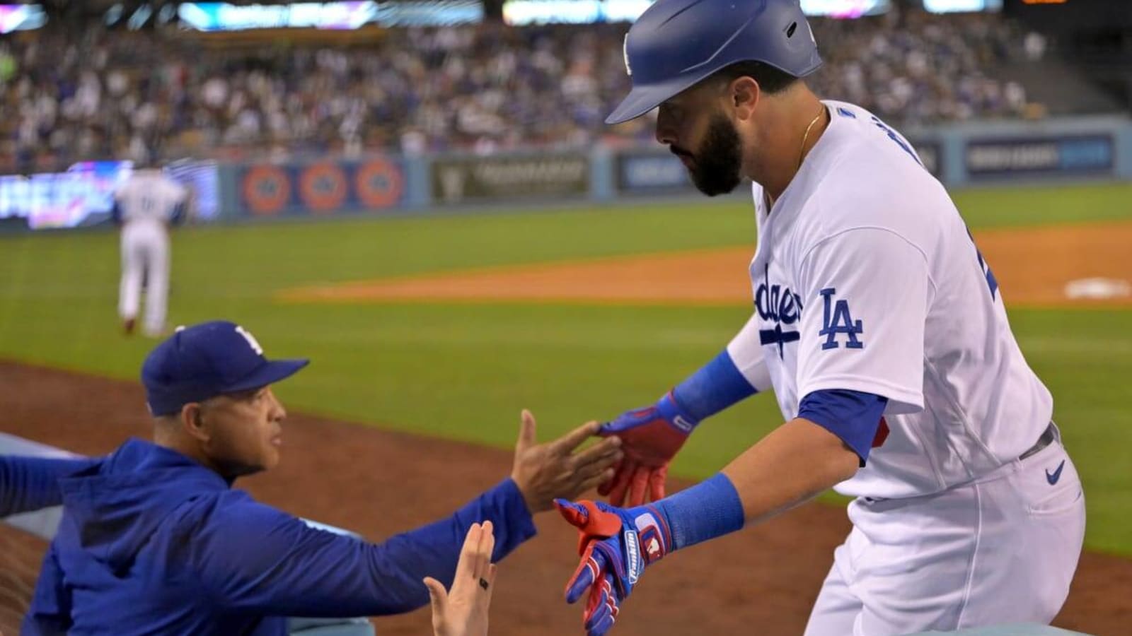 Edwin Rios Reflects on His Time With The Dodgers on Social Media