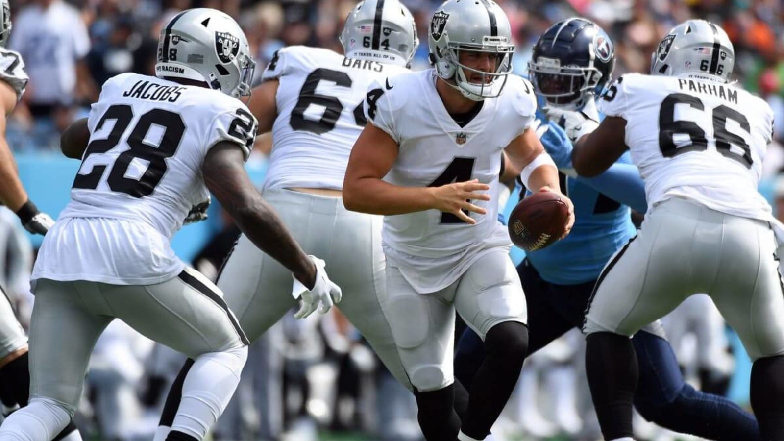 The Las Vegas Raiders Offensive Line Keeps on Progressing