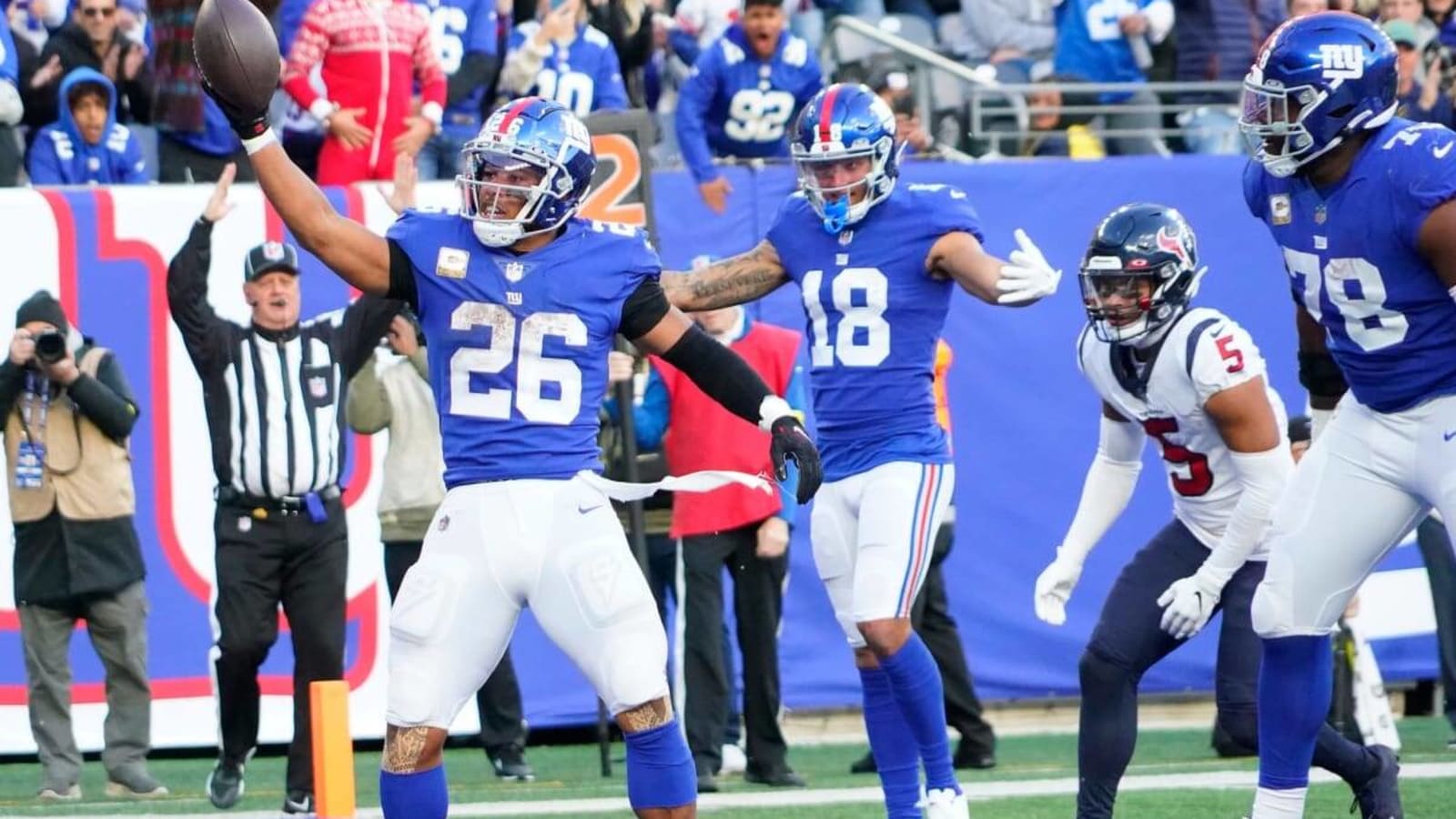 Giants&#39; Unbalanced Offense Getting the Job Done