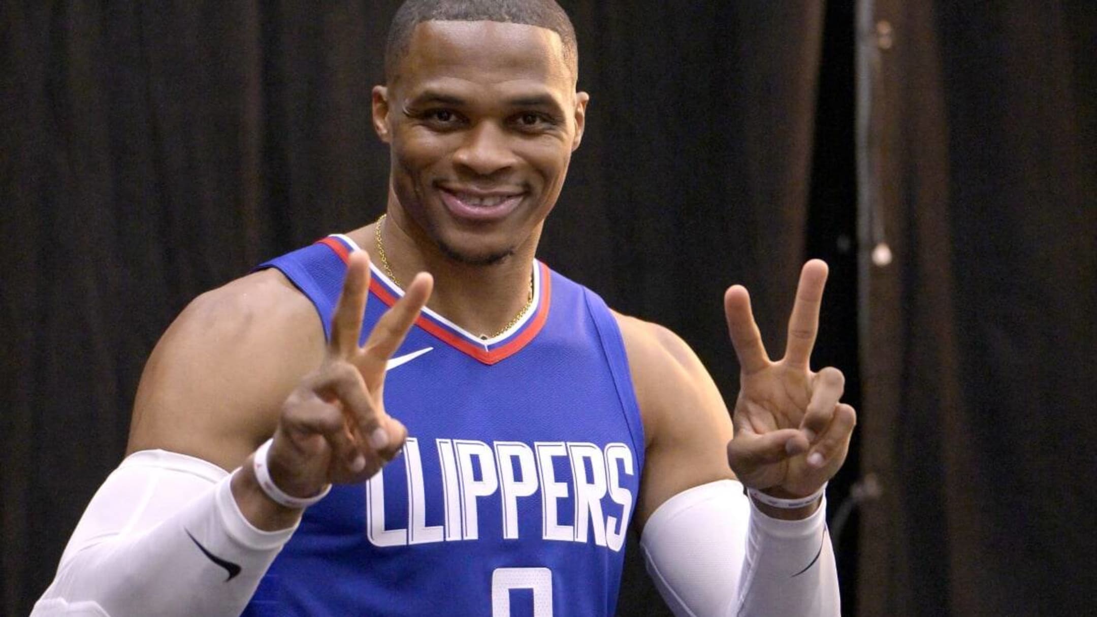 Farbod Esnaashari on X: Russell Westbrook's official Clippers jersey is  here.  / X