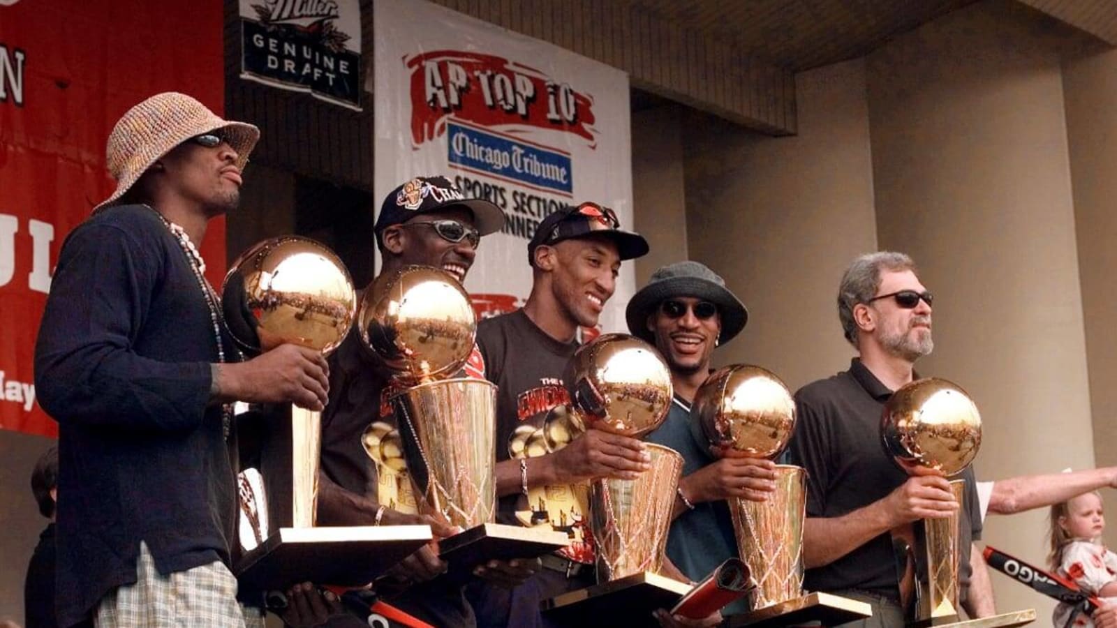 Dennis Rodman asserts the Chicago Bulls could have won four NBA titles in a row