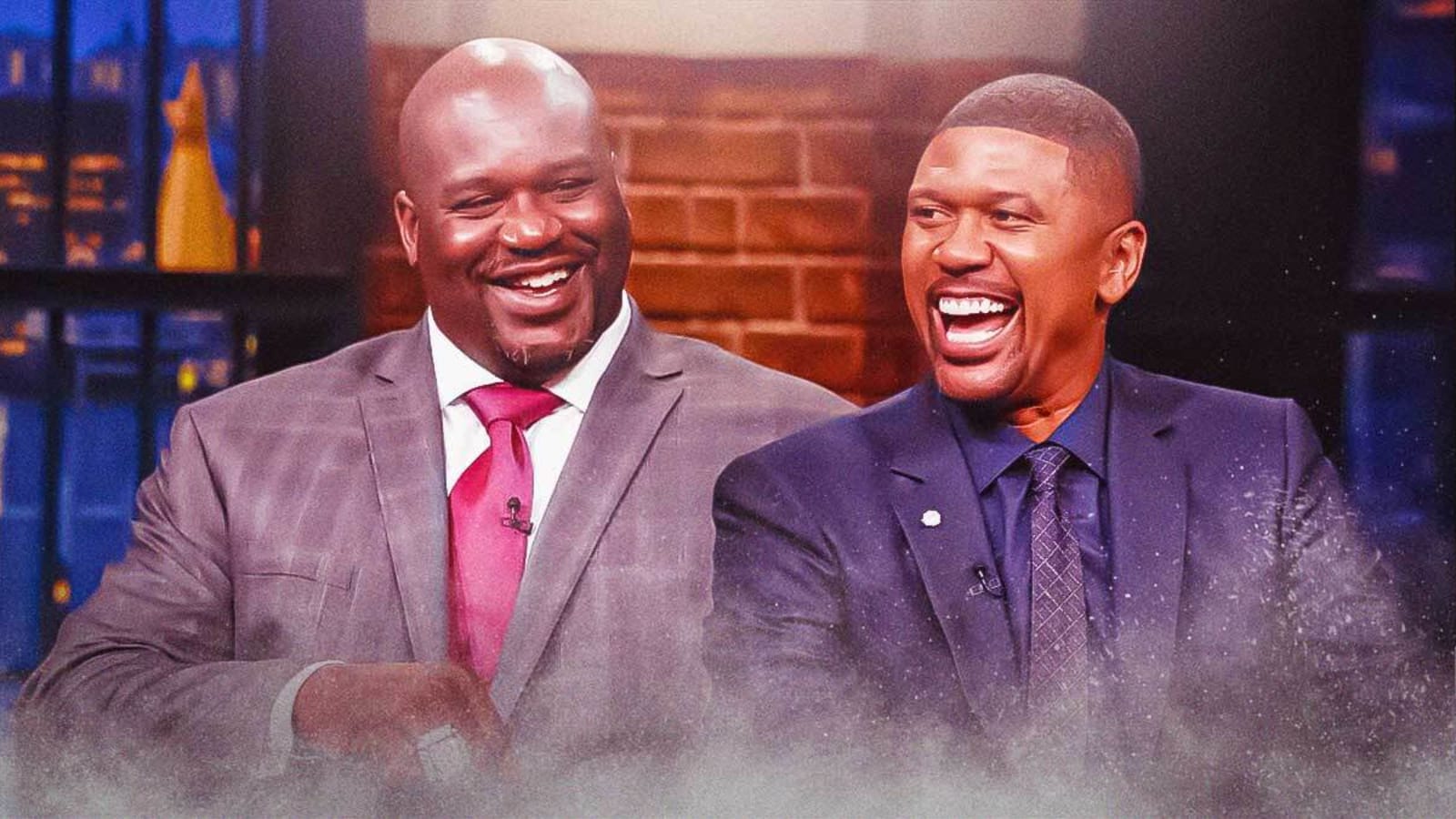 Shaq roasted by Jalen Rose during TNT broadcast