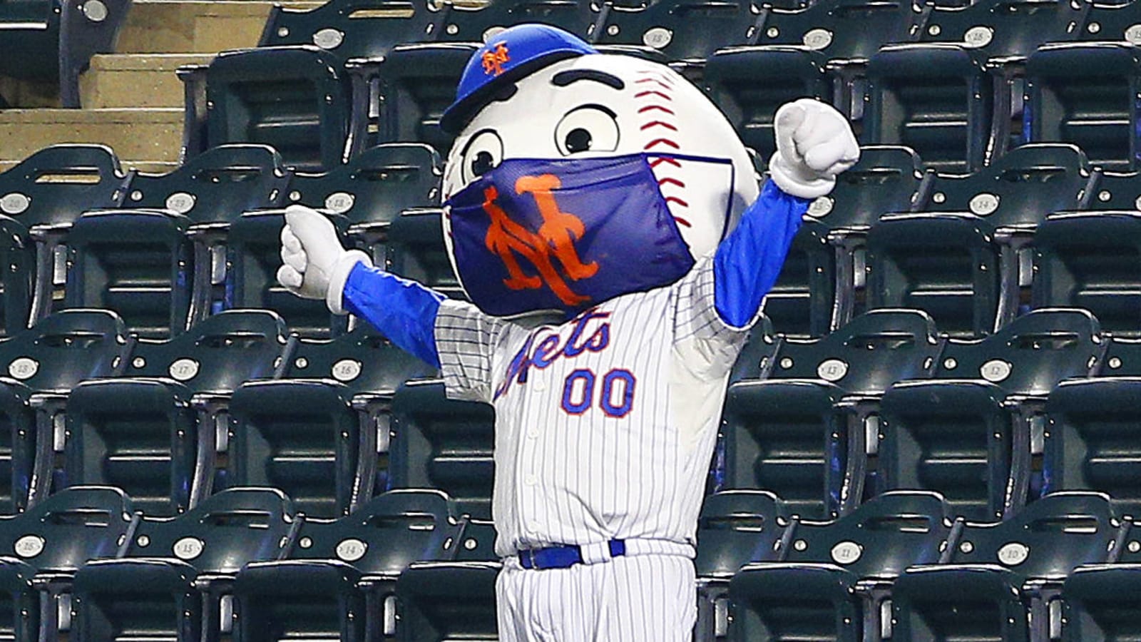 Taijuan Walker won't take No. 00 from mascot Mr. Met