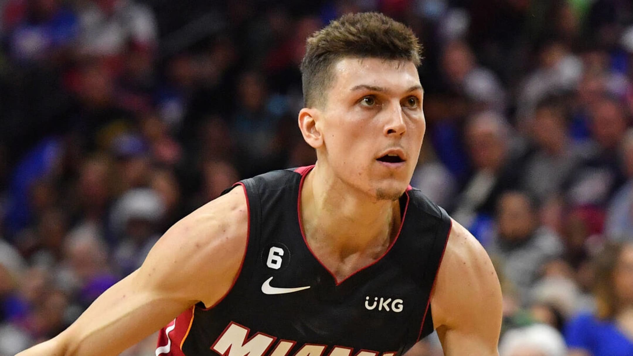 Tyler Herro on playoff struggles, potential extension with Heat