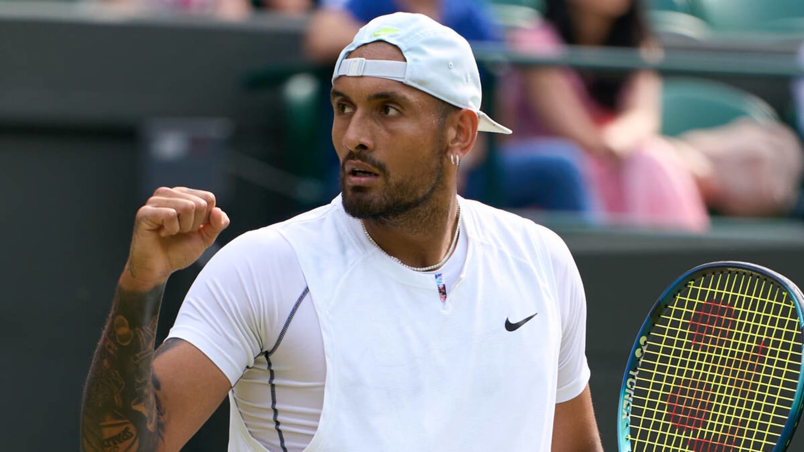 Watch: Nick Kyrgios goes between-the-legs against Novak Djokovic