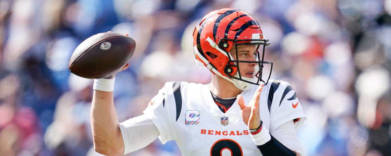 Bengals' Joe Burrow gives Kid Cudi jersey from AFC Championship Game