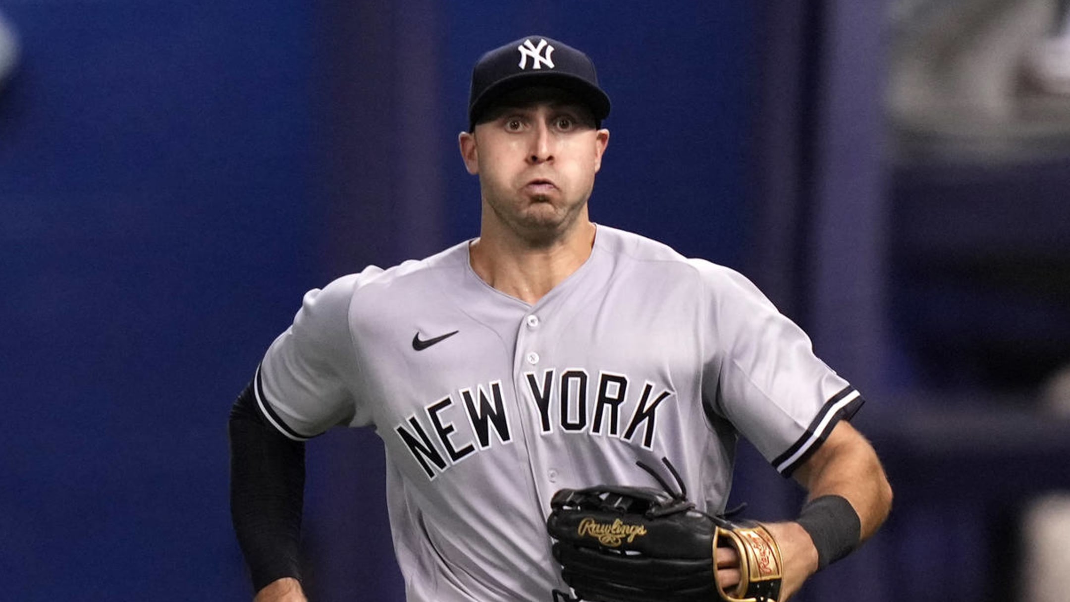 Joey Gallo shaved, took Alex Rodriguez's number for Yankees