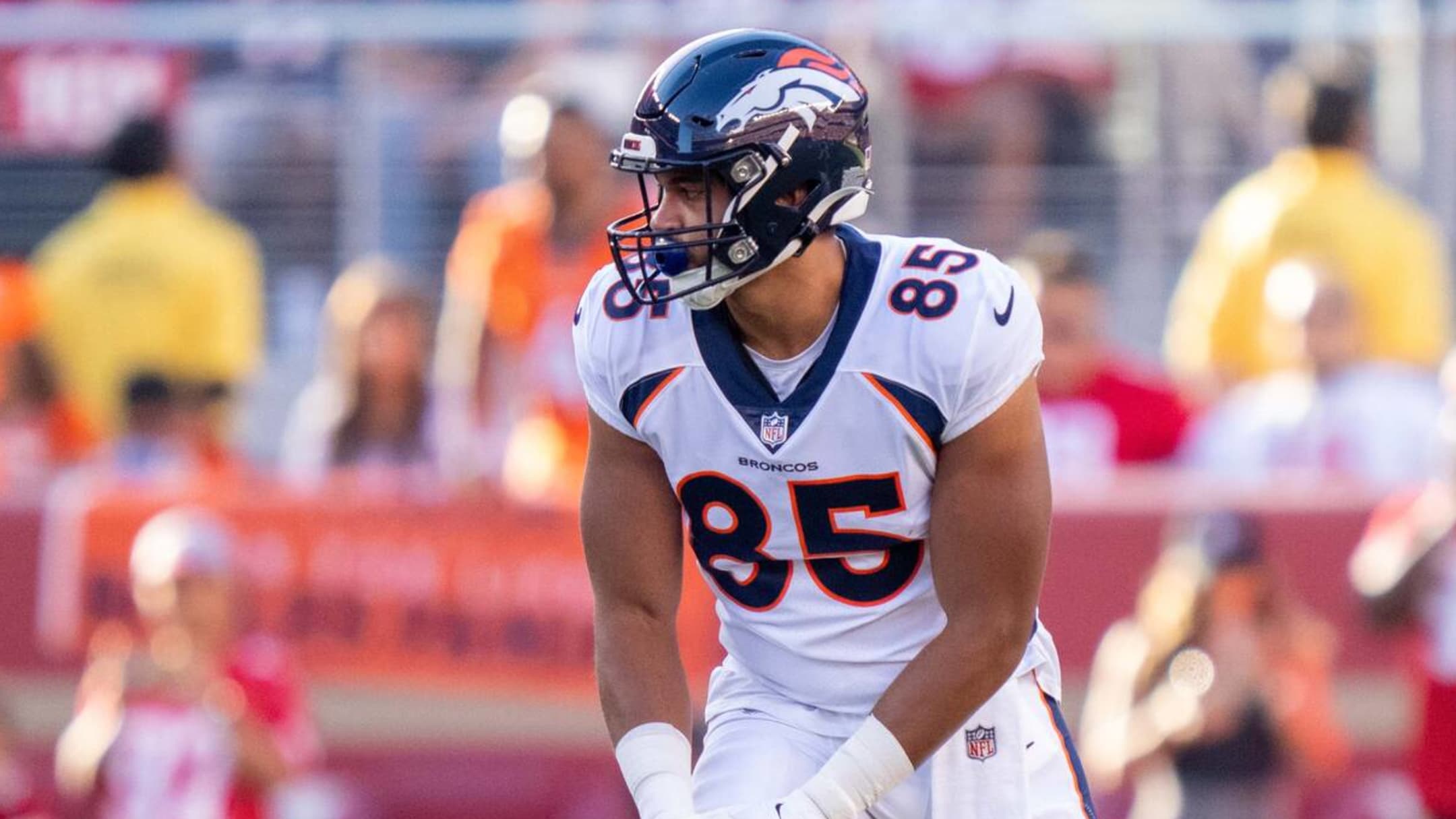 Broncos Brass Explain Decision to Trade TE Albert Okwuegbunam