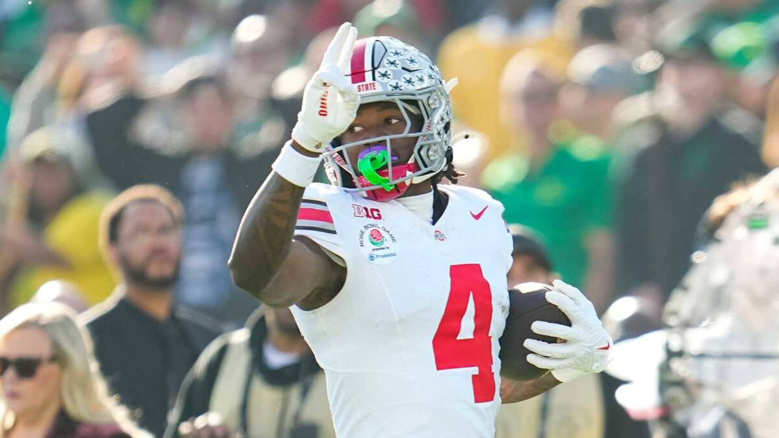 Watch: Ohio State's Jeremiah Smith has Cristiano Ronaldo-themed celebration in Rose Bowl