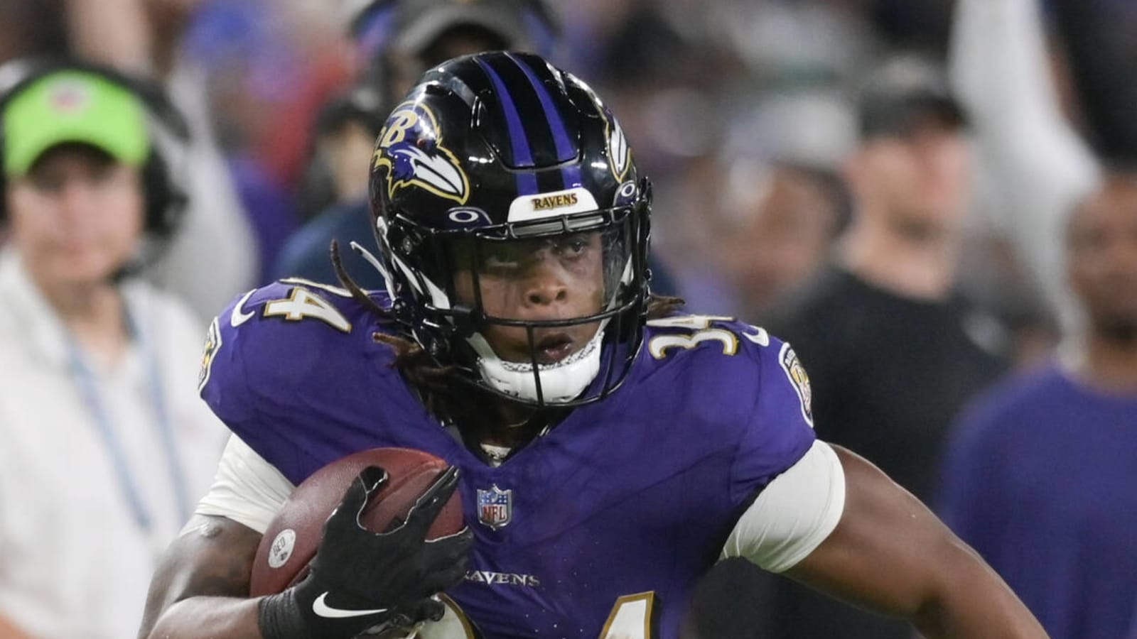 Will undrafted rookie RB lead Ravens backfield rest of season?