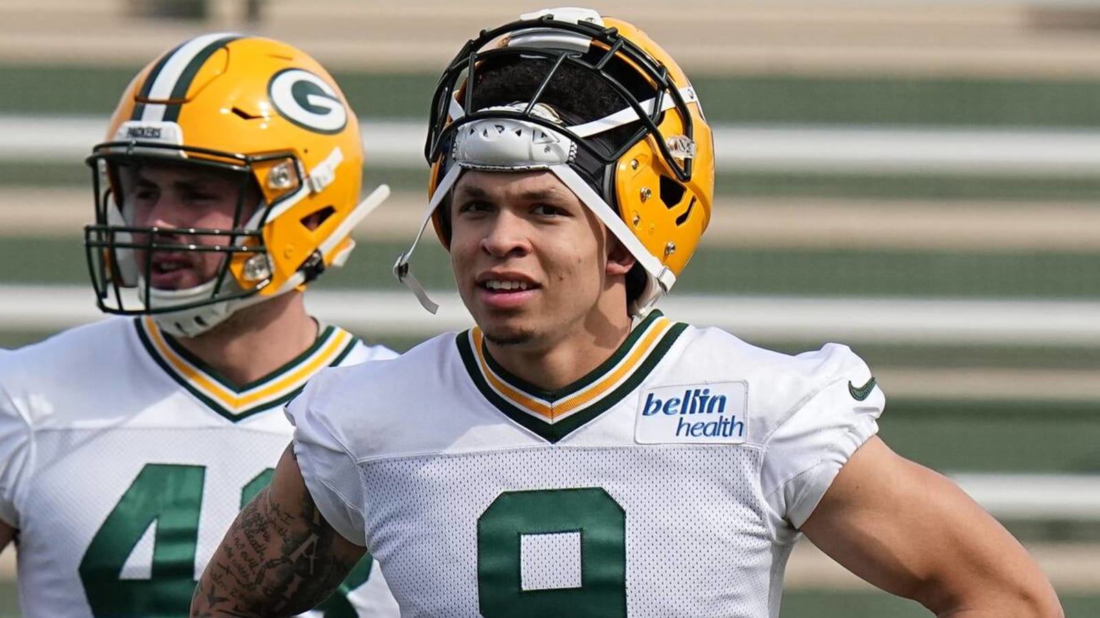 Number change! New Packers WR Christian Watson will actually wear No. 9