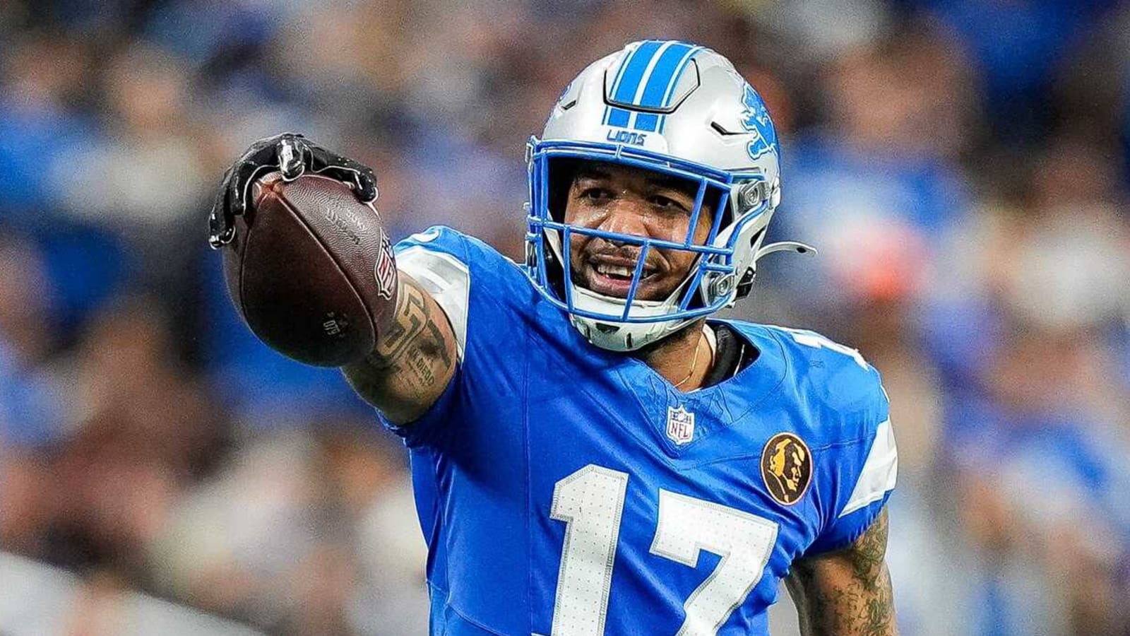Watch: Lions' Patrick scores first touchdown in three years