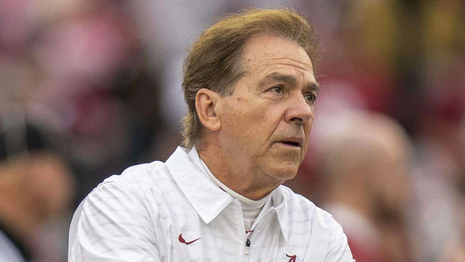 Did Saban blast Richardson while defending Young?