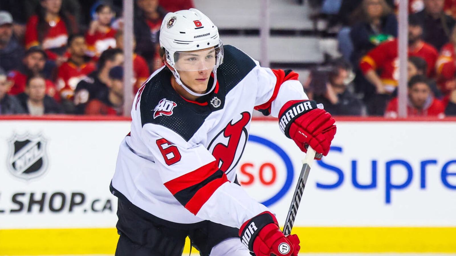 Devils defenseman John Marino dealing with upper-body injury