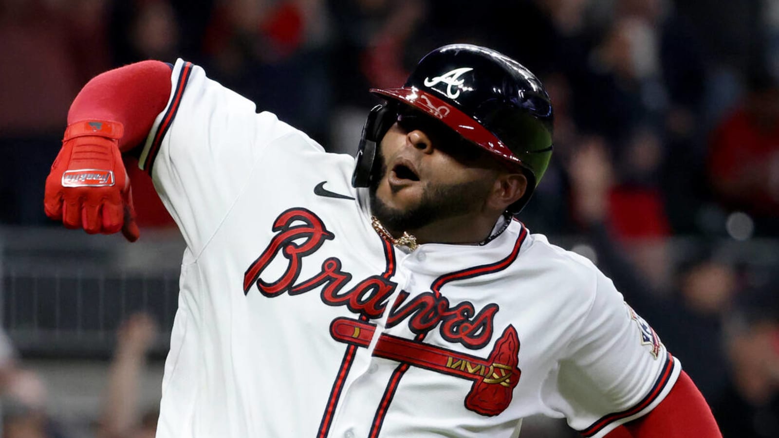 Watch: Pablo Sandoval makes history in Baseball United