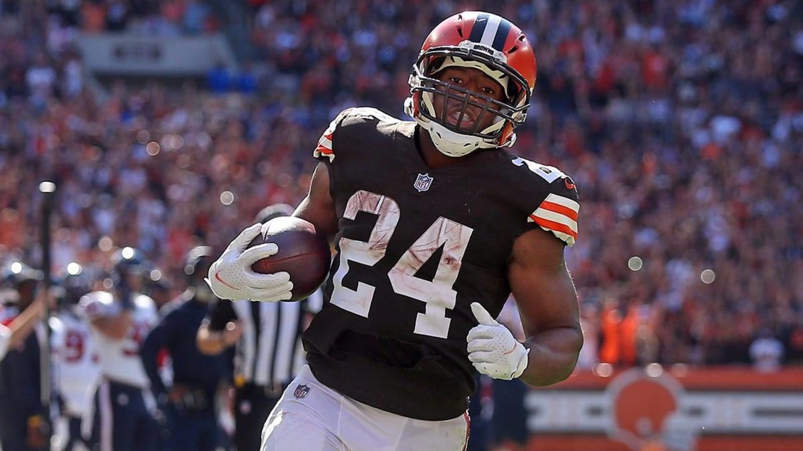 Nick Chubb out Thursday vs. Broncos with calf injury
