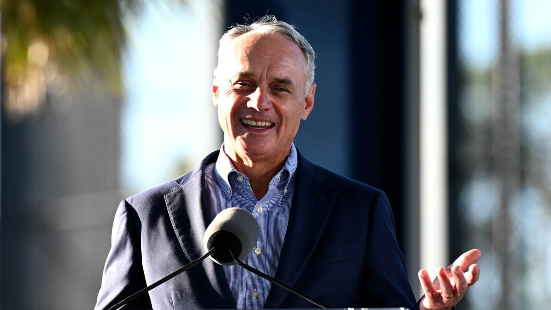 MLB Commissioner Rob Manfred Discusses Possible Sites For 2025 All