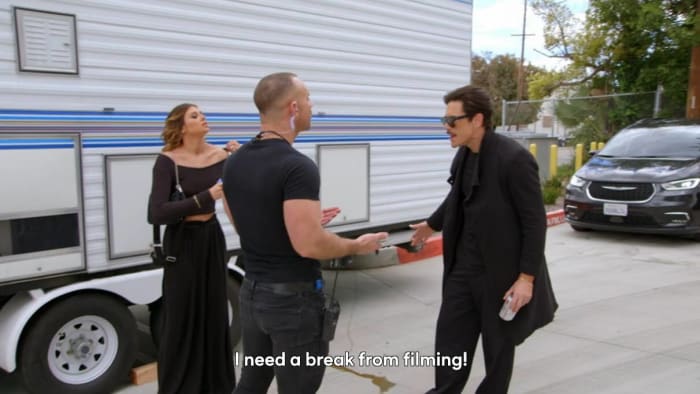 Tom Sandoval, “Stop filming me!”