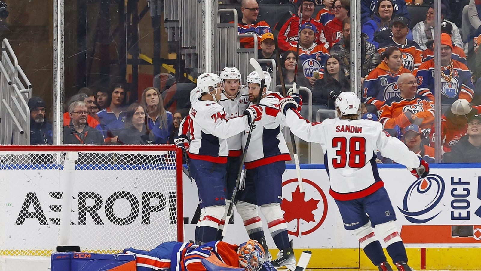 Stuart Skinner outduelled by Logan Thompson, Oilers’ power play stumbles, and Alex Ovechkin’s goal record
