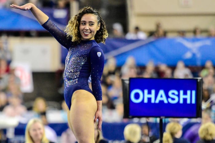 Katelyn Ohashi makes a "perfect" comeback