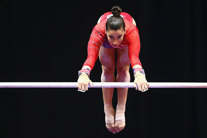 Aly Raisman in Maroon 5’ “Girls Like You”