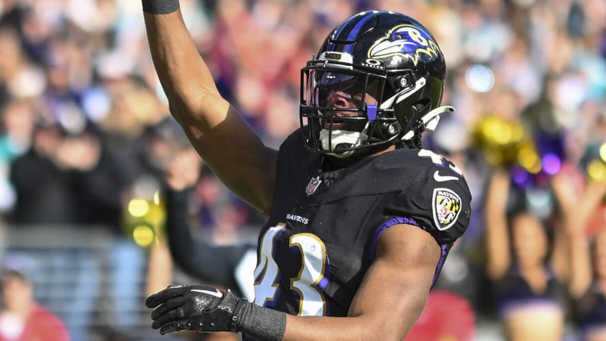 Ravens named two of NFL's 'strongest position groups'