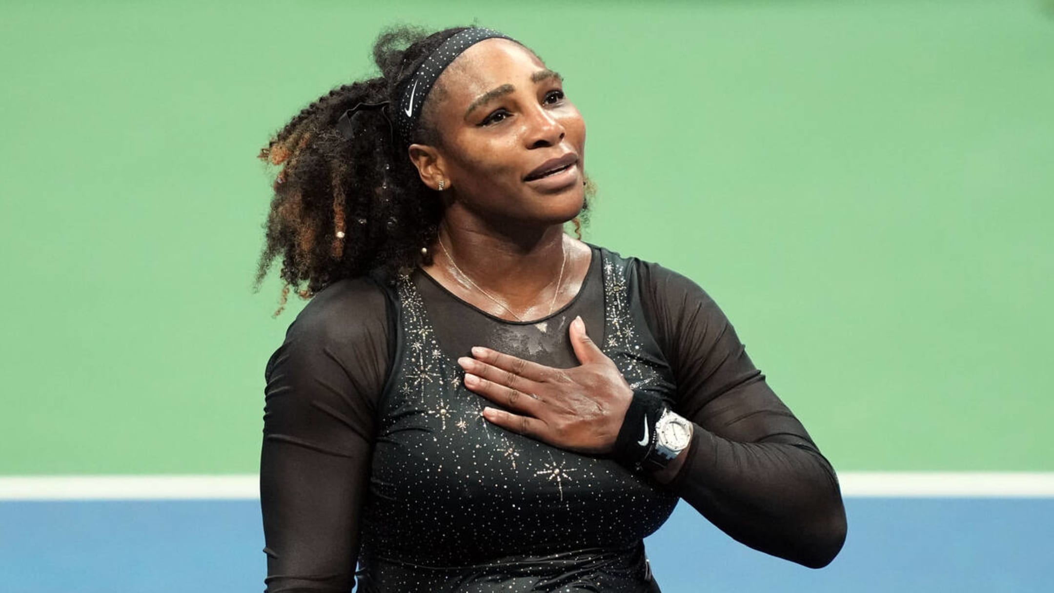 BREAKING: Serena bids farewell