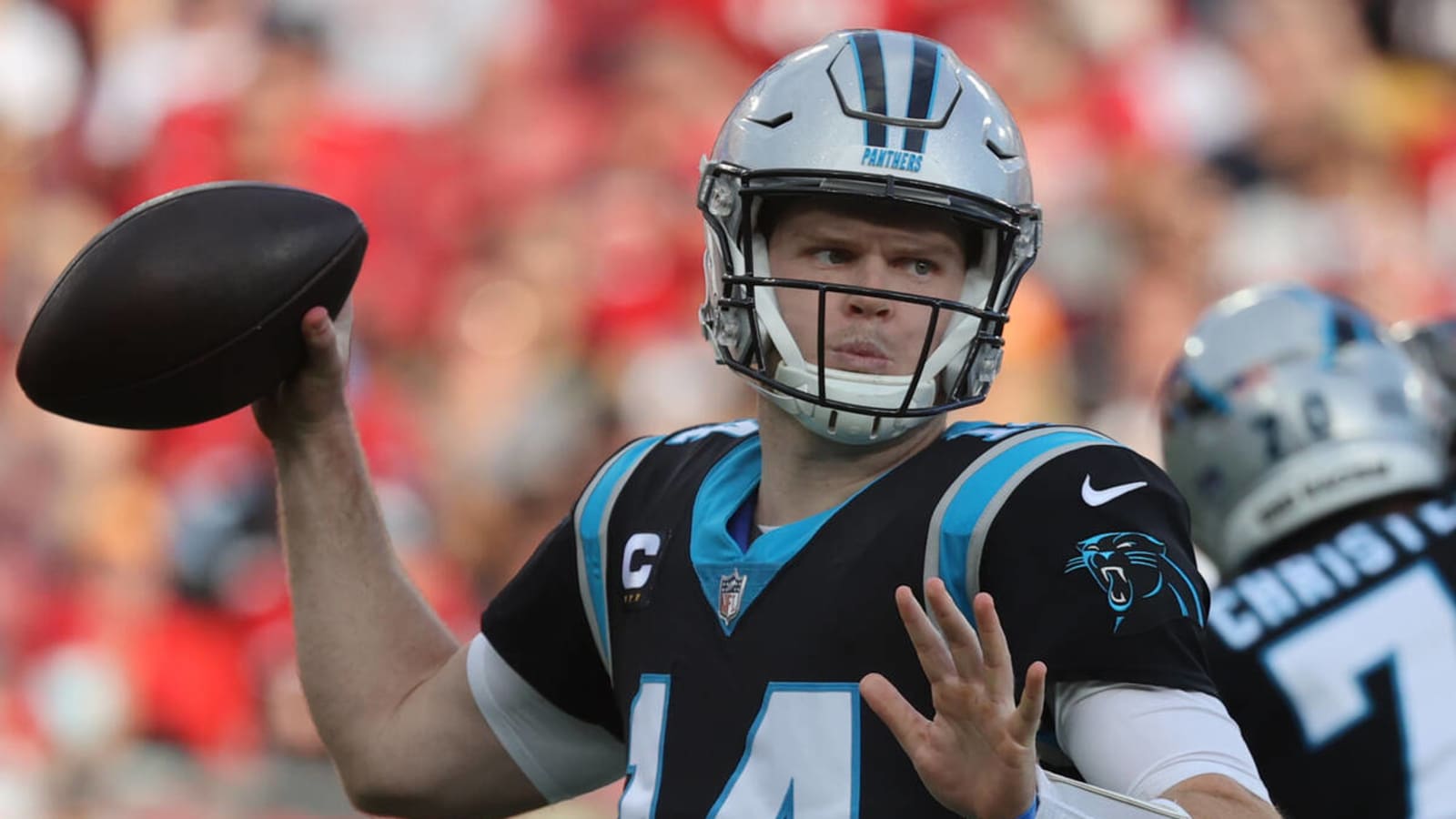 Panthers GM: QB job 'up for grabs'; Darnold No. 1 for now