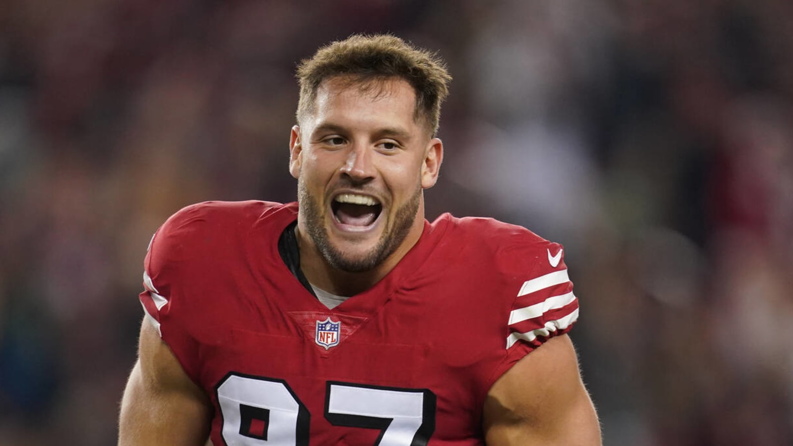 Nick Bosa delivers blunt assessment of Chiefs offensive line