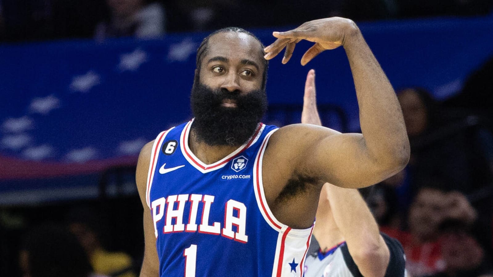 Watch: James Harden's bizarre move leads to technical