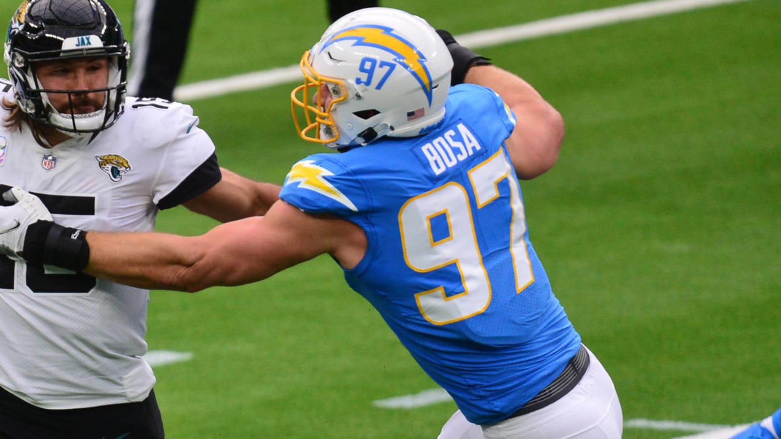Family tradition: Chargers' Joey Bosa switches to familiar No. 97