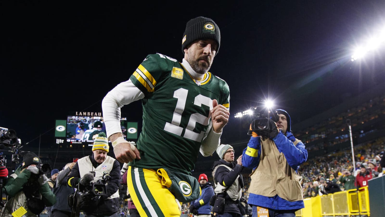 Aaron Rodgers explains why he yelled at Matt LaFleur