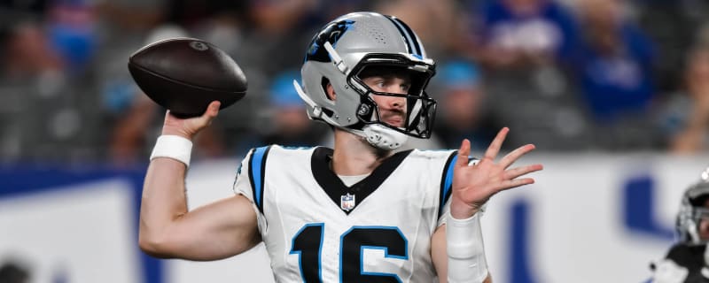 Panthers waive veteran QB, 10 others