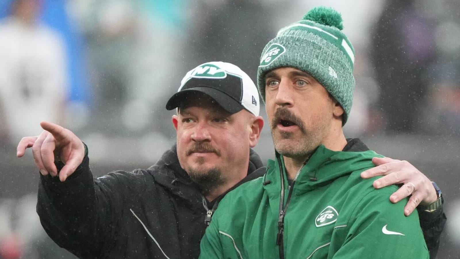 Aaron Rodgers emphasizes trust in Jets OC Nathaniel Hackett
