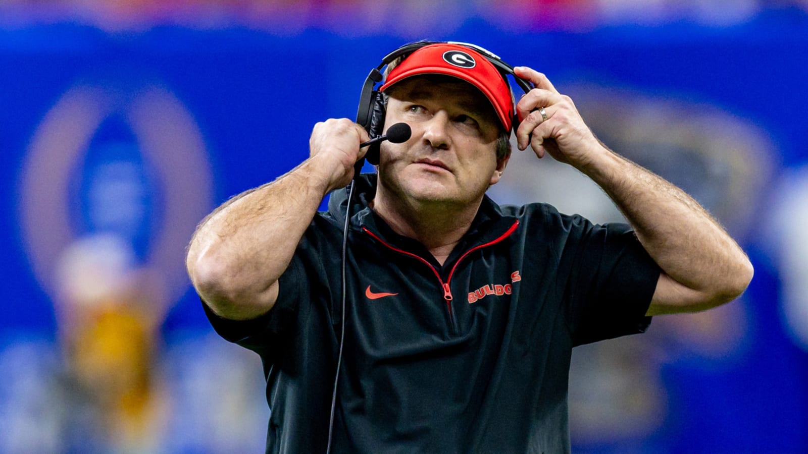 Georgia HC Kirby Smart shares his one regret during halftime interview