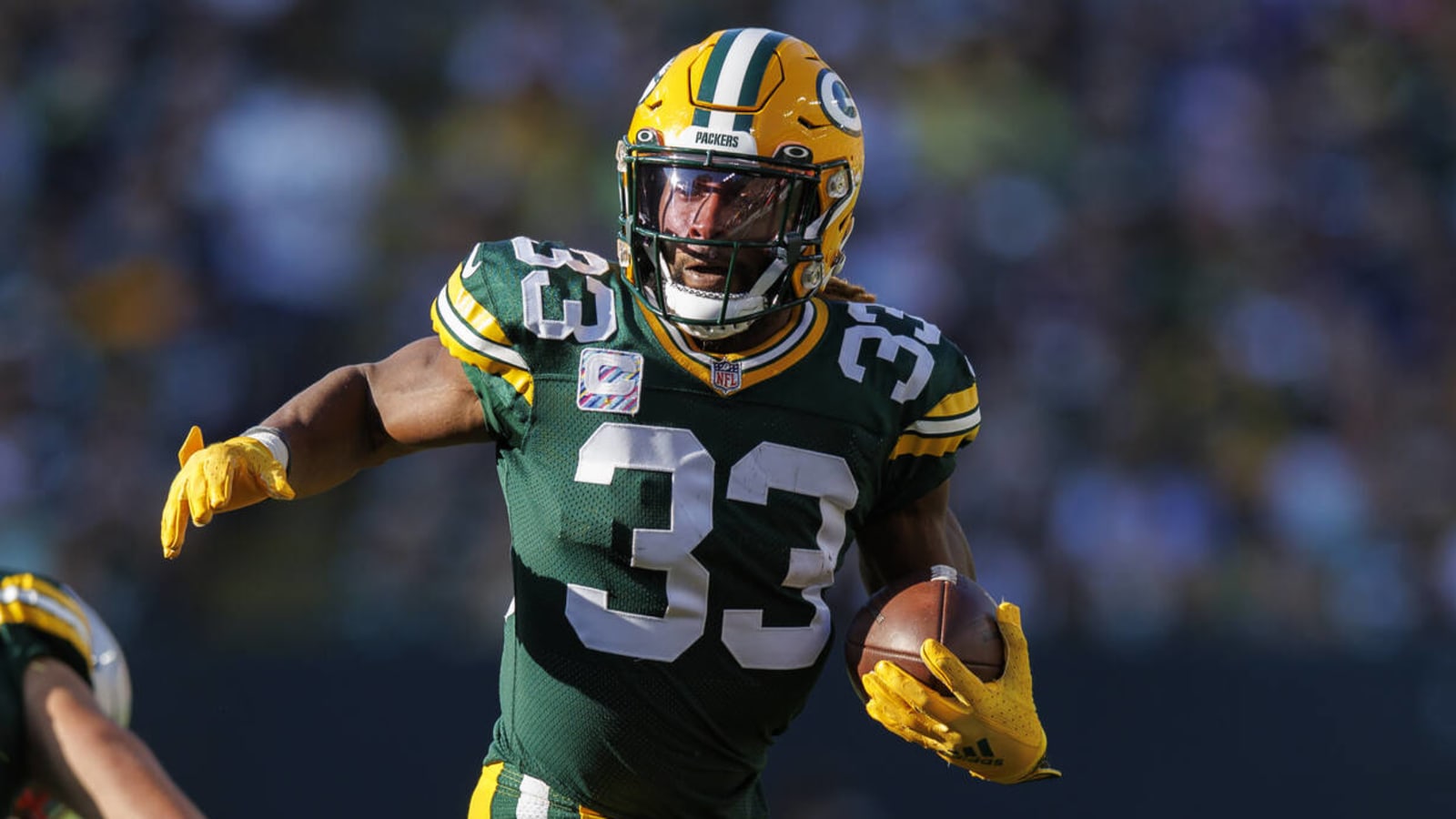 Aaron Jones could pass Packers legend Paul Hornung in key rushing stat vs. Jets