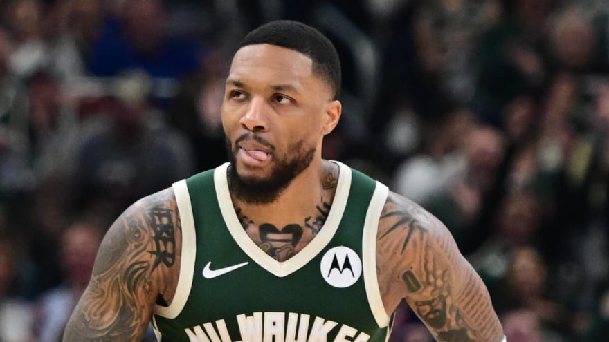 Damian Lillard makes history in Bucks postseason debut