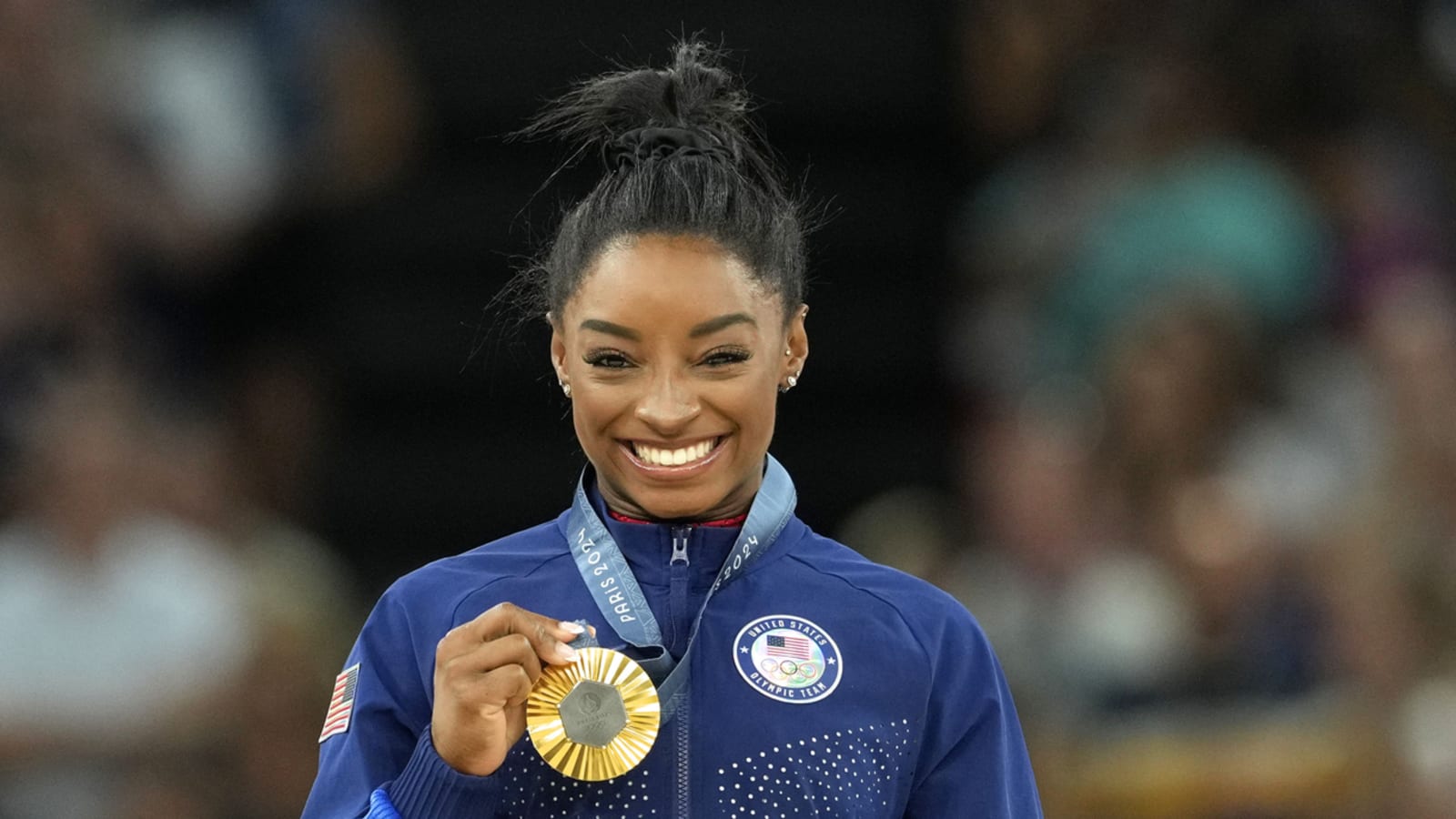 Simone Biles is tired of Olympic medalists being asked one question