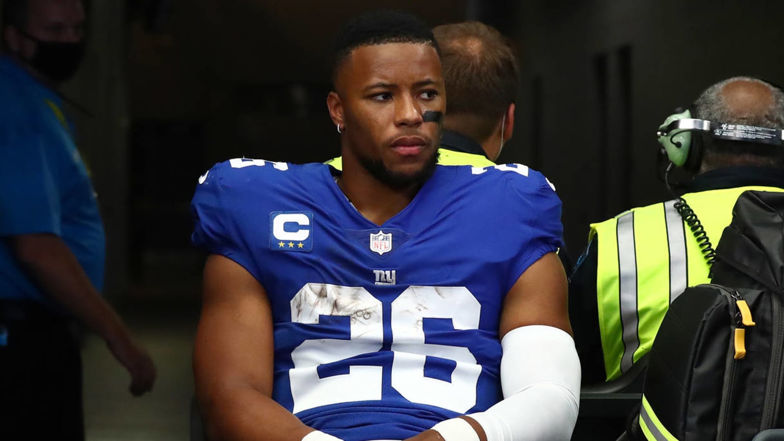 Saquon Barkley frustrated by continued injury woes