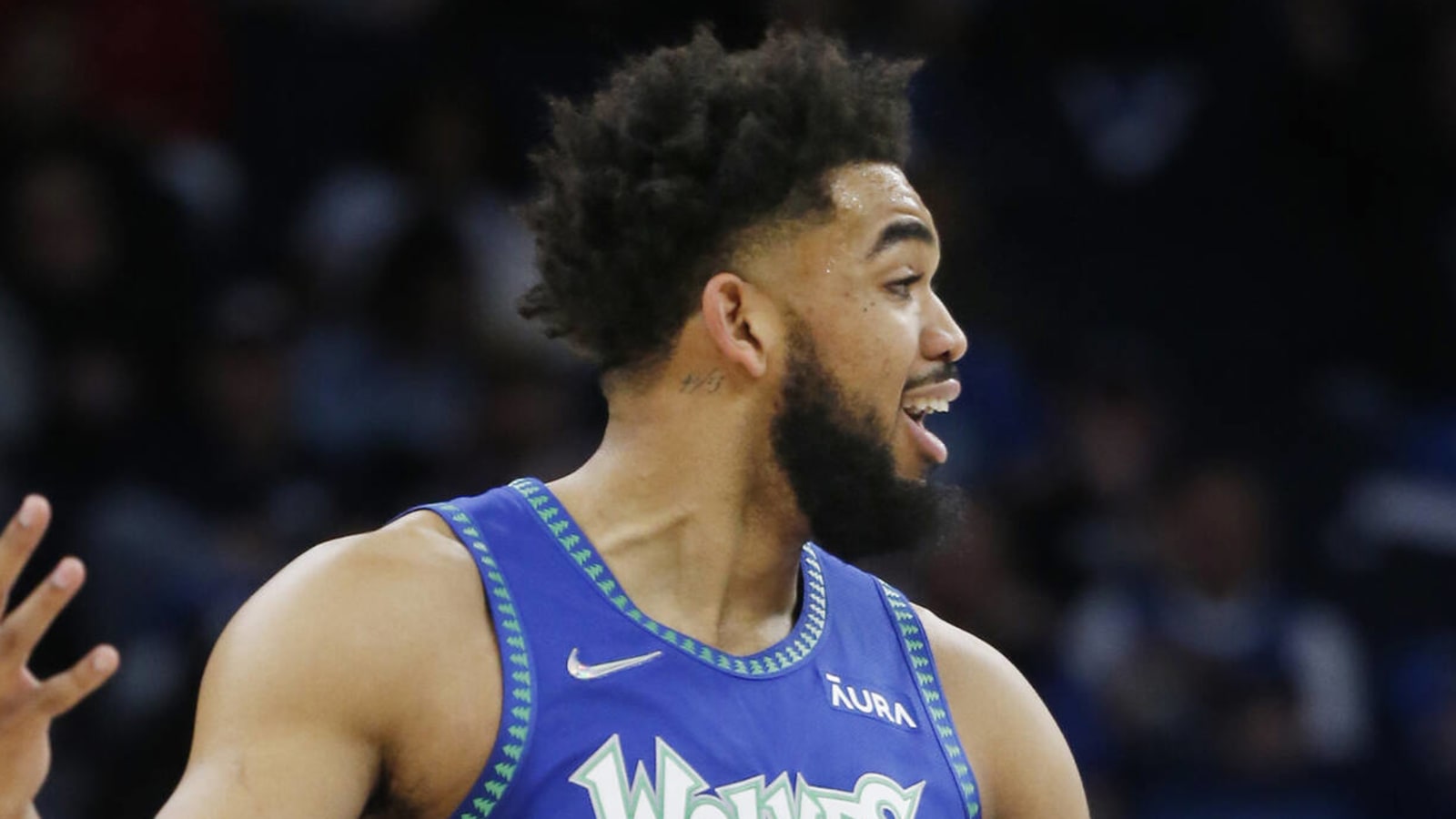 Watch: Timberwolves' Karl-Anthony Towns opens NBA Playoffs with huge dunk