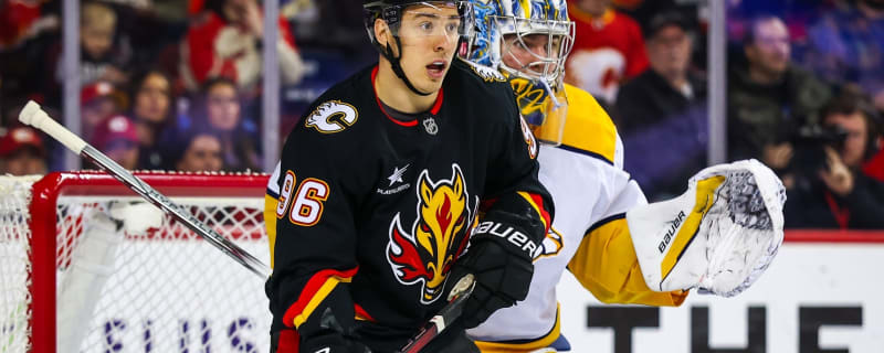 Andrei Kuzmenko’s confusion over broken stick rule costs Flames in loss to Nashville