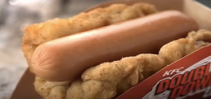 KFC Double Down Dog
