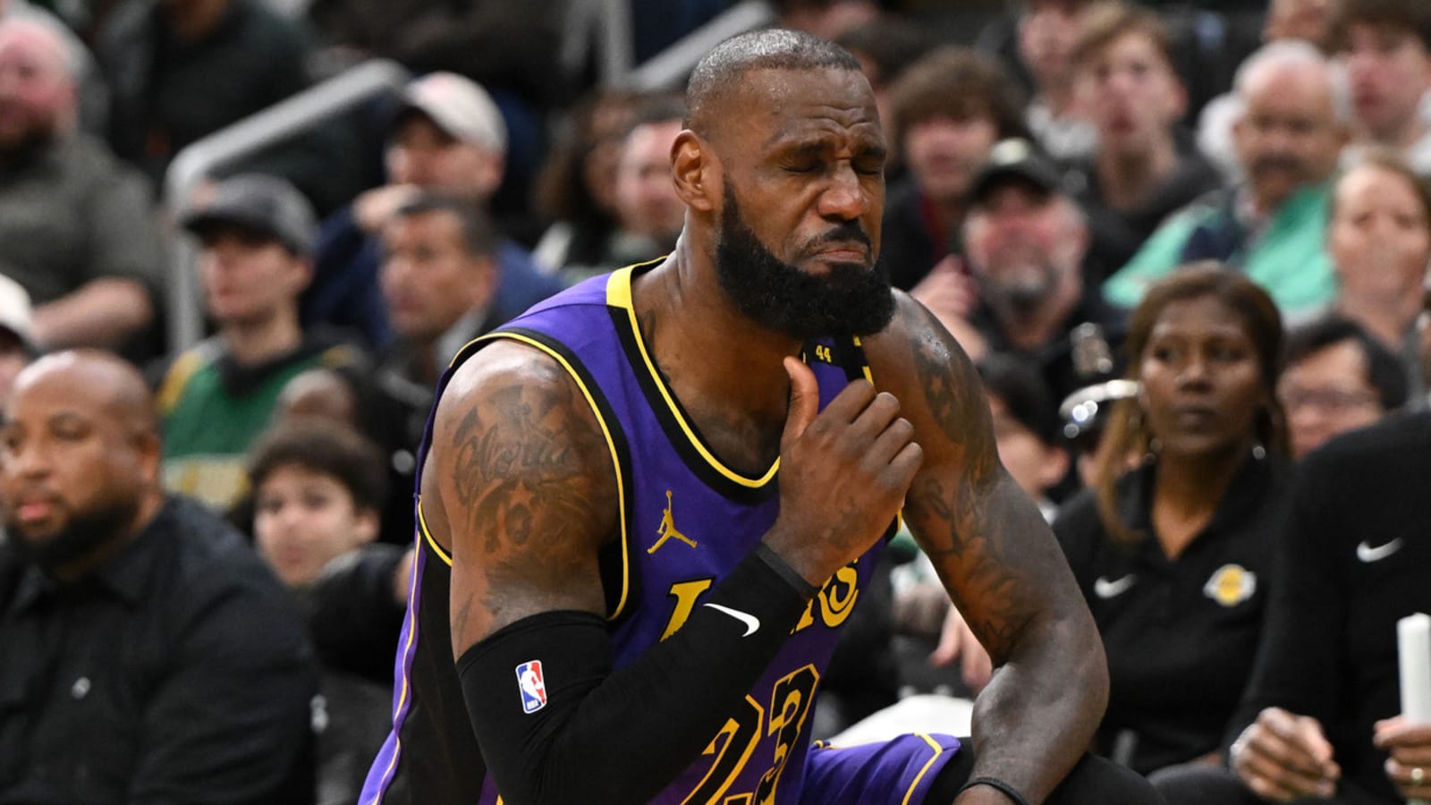 LeBron James injury puts hitch in Lakers' title hopes