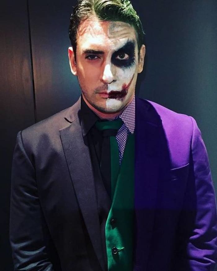 Matt Harvey as some sort of half Joker?