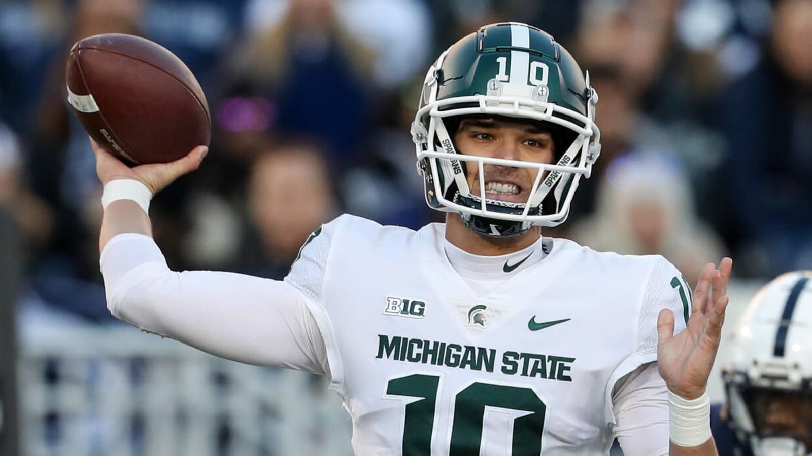 Michigan State loses its starting QB and top WR to the transfer portal