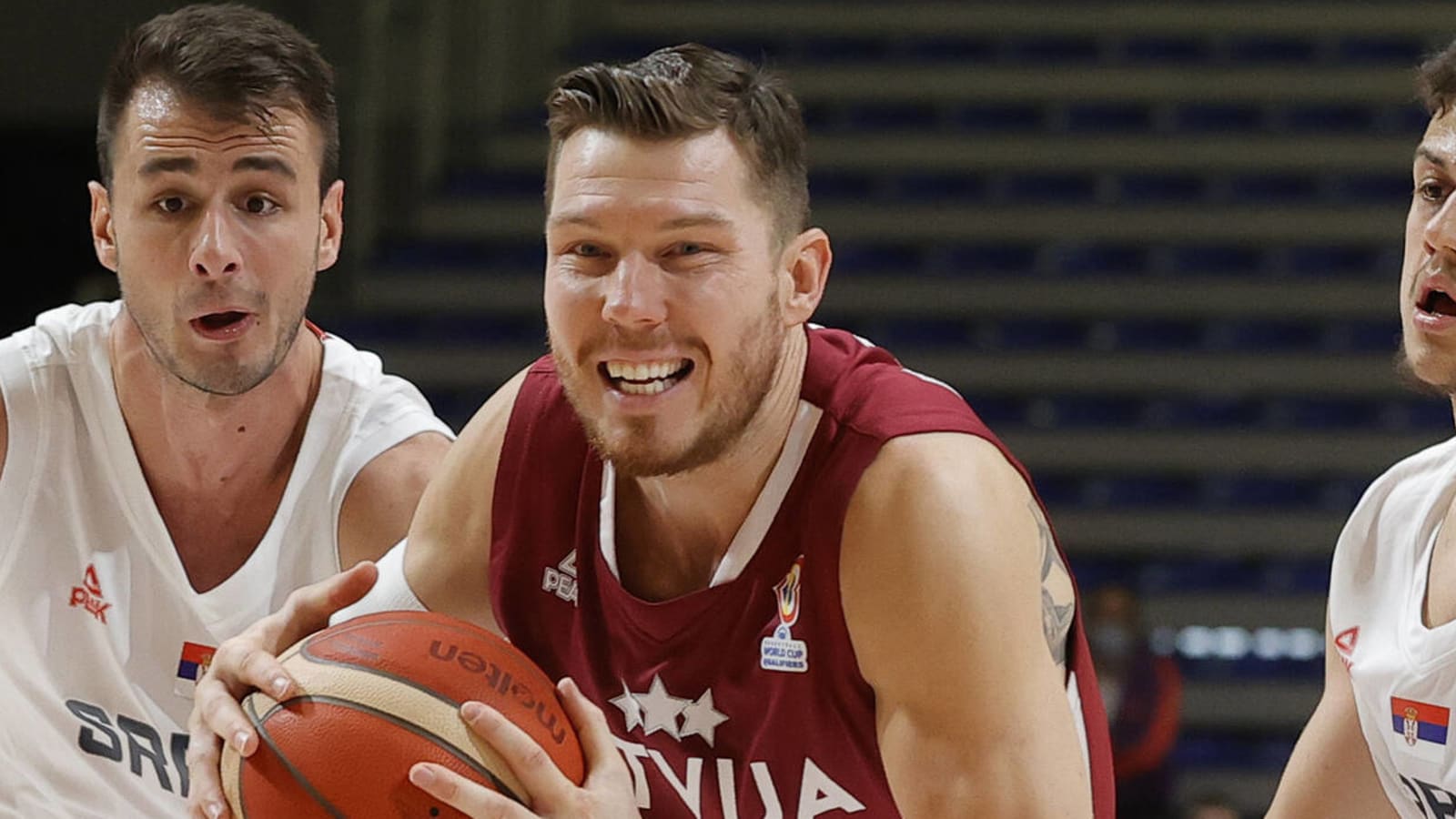 Latvia gets bad news after upset win over France at FIBA World Cup